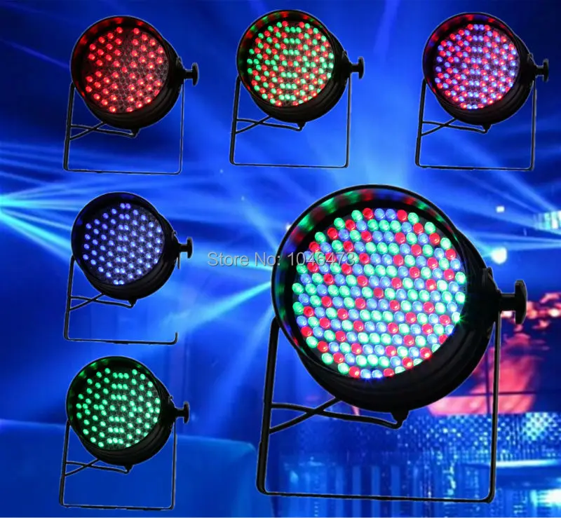 WTD PAR64 RGB 181 LED PAR 64 DJ Stage Light Down Lamp DMX 7CH Disco