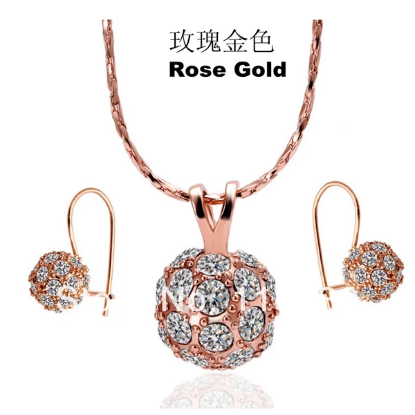 Crystal Stone Jewelry Sets 