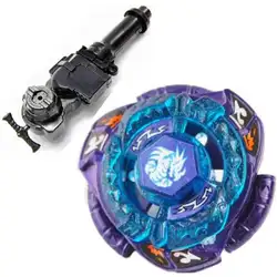 Best подарок на день рождения Омега dragonis Ограниченная серия Metal Fury 4D Beyblade крепкого Draconis BB128 + L-R Starter Launcher + ручная