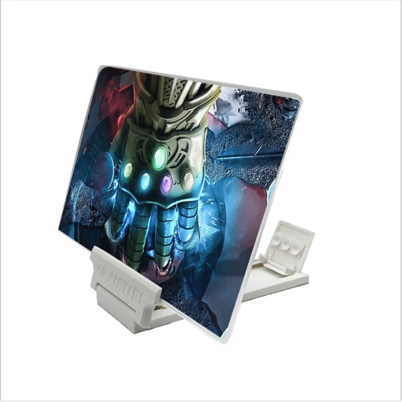 

12 Inch Mobile Phone Screen HD Eye Protection Video Cinema Magnifying Glass Bracket Office Home 3D Amplifier