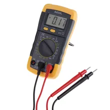 A830L AC DC LCD Digital Multimeter Electric Handheld Ammeter Voltmeter Tester Meter Digital Multimetro Ammeter Multitester