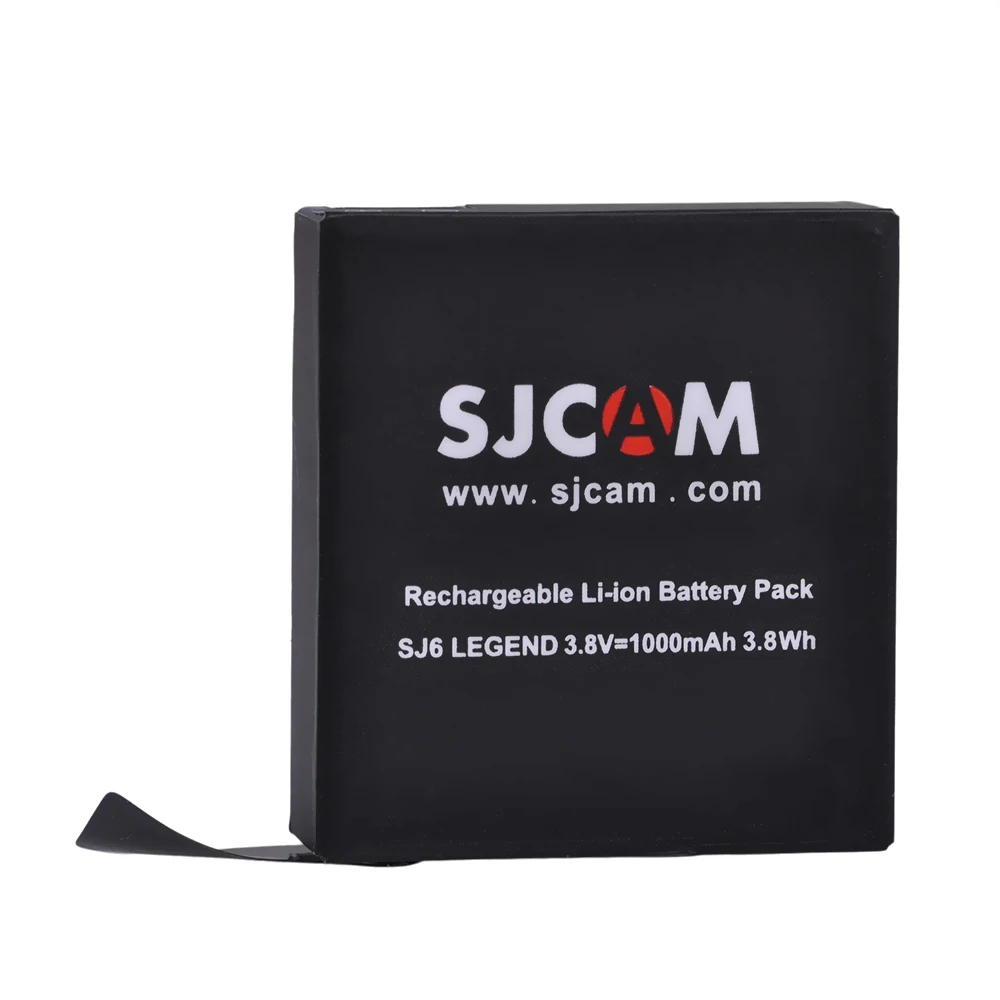 Литий-ионный аккумулятор SJCAM LEGEND SJ6 1000 мАч для экшн-камеры SJCAM Legend SJ6, Legend Air