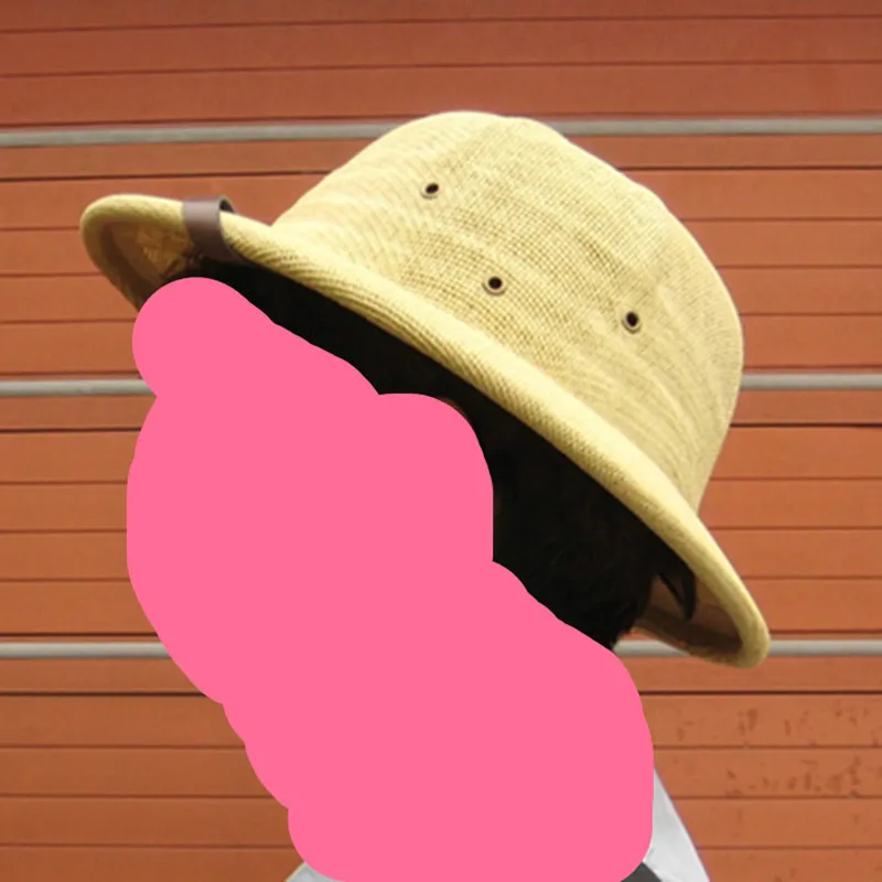 African Safari Jungle Sun Hat Safari Style Adult Hat New Straw Helmet