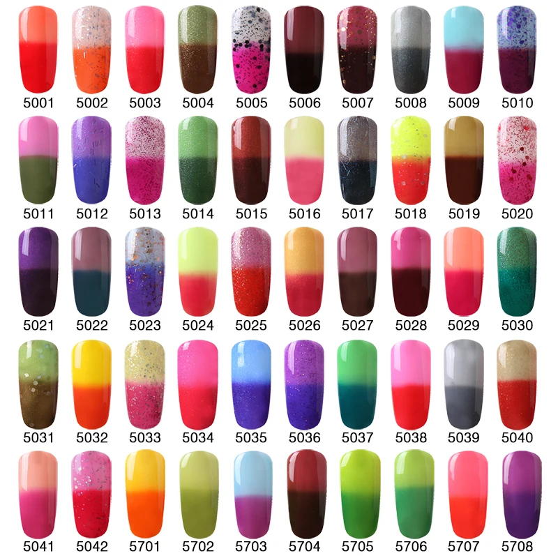 Гель лак для ногтей меняющий цвет 10 мл 100 цветов|nail polish|100 nail polishesvarnish nails |