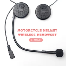 Freedconn L1 минус Беспроводной мотоциклетные Шлемы-гарнитуры наушники bluetooth стерео музыка наушники Handsfree С микрофоном