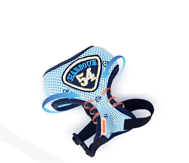 Navy Cat Harness And Leash Set (5)
