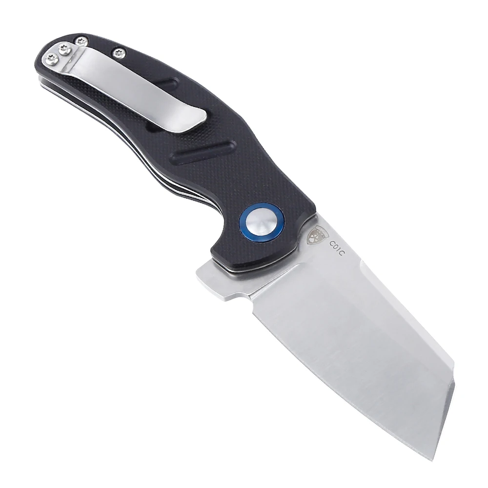 Складной карманный нож Kizer C01C V3488C1 мини овчина G10 ручка походные кемпинговые ножи
