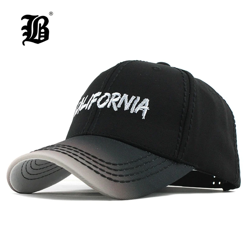 [FLB] бейсболка, Мужская облегающая Кепка, бейсболка для женщин, Gorras, повседневная Кепка, Ретро стиль, кепка, постепенно меняющая цвет, F200