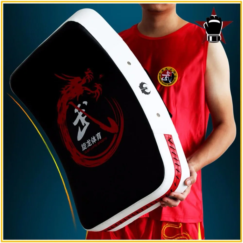 

Quality Large Size Foot Target Sport Training Boxing Muay Thai Kick Pad Training Shield Curve Pads MMA Fight Punch Bag Durable