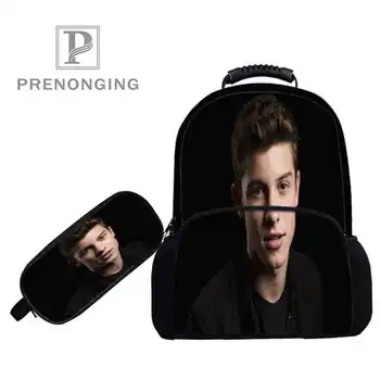 

Custom 17inch shawn-mendes Backpacks Pen Bags 3D Printing School Women Men Travel Bags Boys Girls Book Computers Bag#1031-5-60
