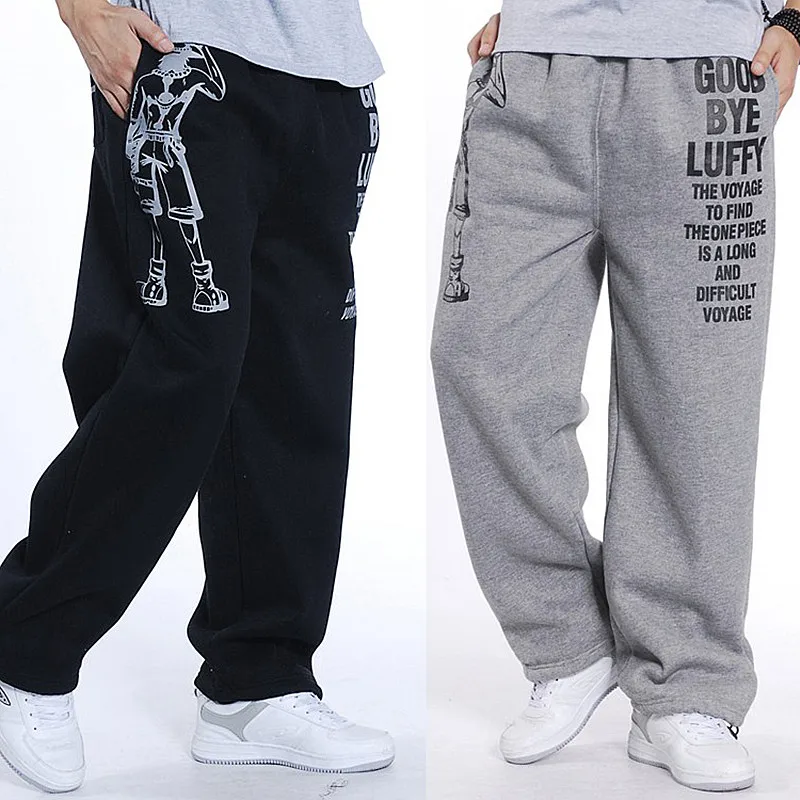 

men Harem tactica Pants Thick Velvet Casual Sagging cotton pants men Trousers plus size sporting Pant Mens Joggers Feet pants5XL