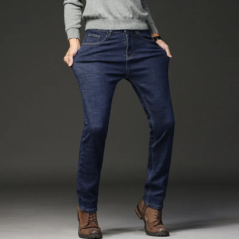 2019 New Men s Spring Summer Thin Light Slight Stretch Straight Fit Jeans Male Blue Black Pants Mens High Quality 2019 New Men s Spring Summer Thin Light Slight Stretch Straight Fit Jeans Male Blue Black Pants Mens High Quality