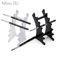 1 Set Nail Art Brush Holder Nails Salon Brushes Pen Rack Accessory Carving Carrier Storage Manicure Tool Acrylic Holder Stand 1