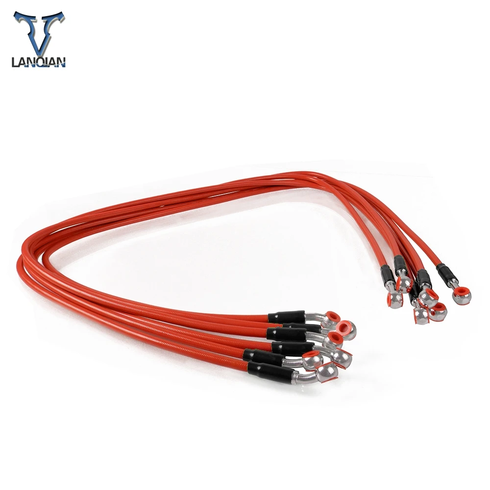 450mm To 120mm Motorcycle Brake Hose For HONDA CRF450R CRF250X CRF450X CRF230F CRF150F CRF250L