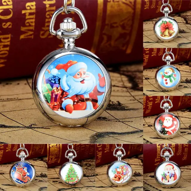 2017 New Arrival Christmas Pocket Watches 40cm Band Length Vintage Style Pocket 2017 New Arrival Christmas Pocket Watches 40cm Band Length Vintage Style Pocket