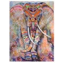 5D DIY Африканские слоны алмазной живописи, Частный заказ, фото на заказ Алмазная вышивка полный квадратный алмаз стразы JS2316