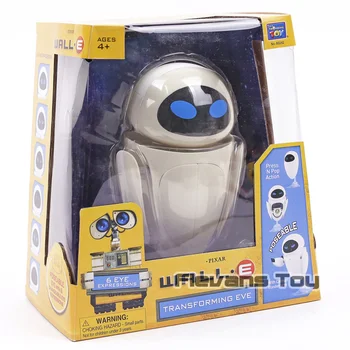 

WALL E Transforming EVE 6 Eye Expressions PVC Action Figure Collectible Model Toy Christmas Birthday Gift