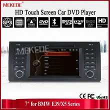 Бесплатная доставка автомобильный dvd плеер радио для BMW E39 X5 E53 с GPS навигации E39 X5 E53 1080 P BT аудио 3 г камеры