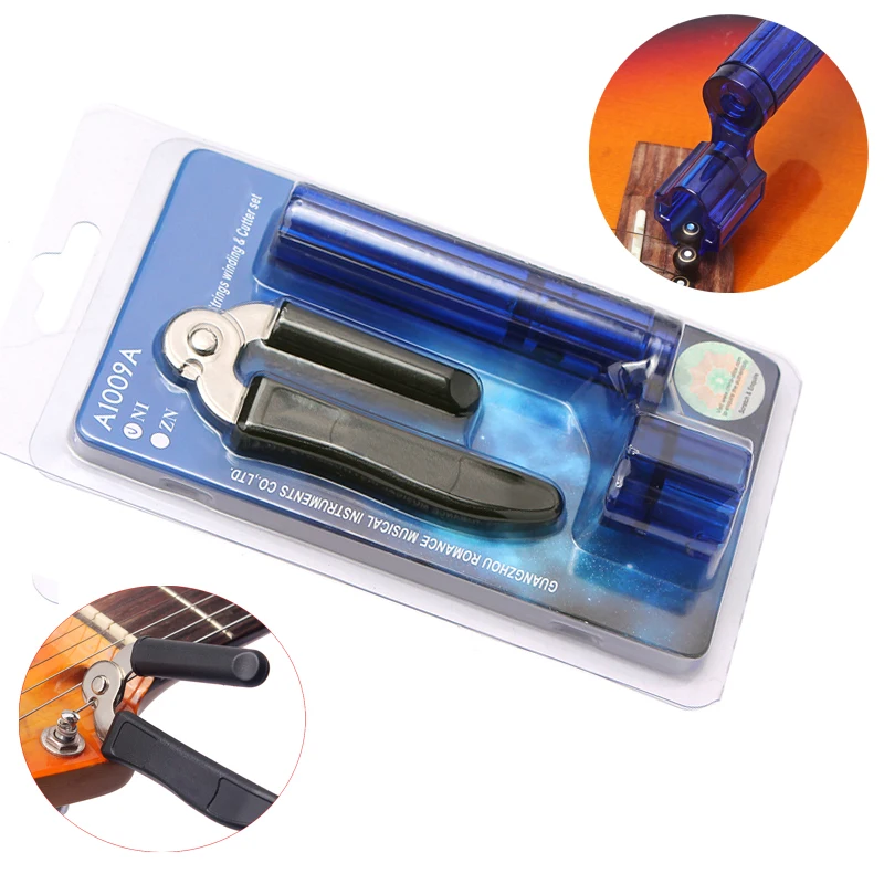 

Winder String Winder and Cutter For Guitars Banjos Mandolins