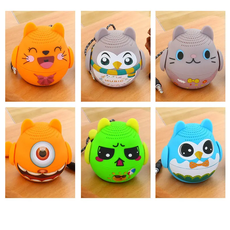 

Mini Cartoon Animal Bluetooth Speaker Outdoor Portable Subwoofer Wireless Speaker For HUAWEI OPPO Phone
