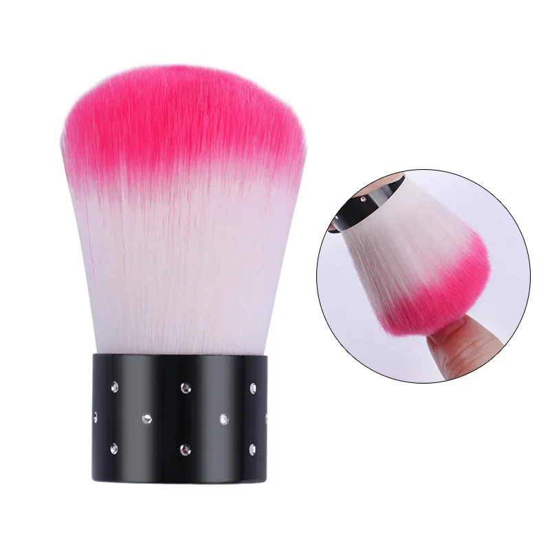 

Nail Art Brush Cleaning Remover Dust Powder UV Gel Pink Nail Art Pedicure Soft Remove Dust Acrylic Clean Nail Care Tools