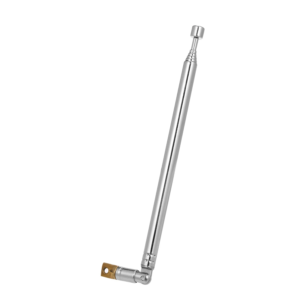 

Portable 7-102 Telescopic FM Radio Antenna 7-Section Retractable Radio Antenna 360° Rotatable