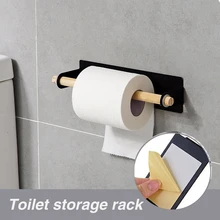 1 шт. настенный модный ящик для хранения тряпичный кронштейн пластиковая упаковка стеллаж для хранения дерева и металла кухонное полотенце стойка для полотенец