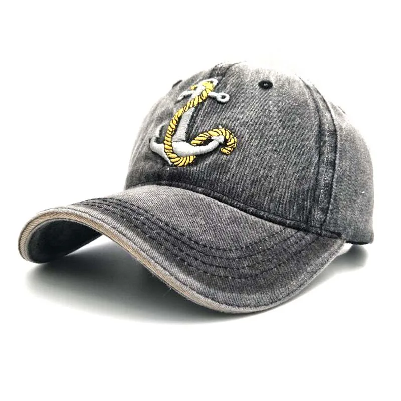 XEONGKVI корейский бренд Snapback якорь пиратского корабля бейсболки Демисезонный