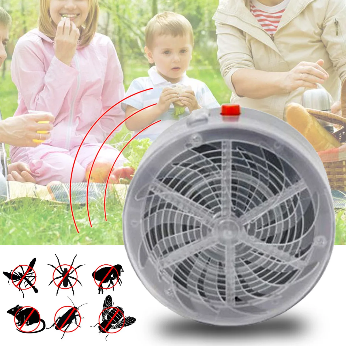 HOT SALE Insect Camping Moth Solar Mosquito Lamp Fly Light Bug Killer
