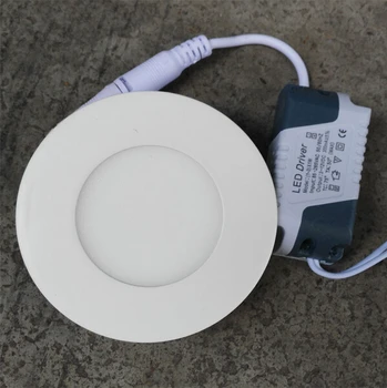 

Round LED Downlight Panel Light AC85-265V SMD 2835 lamparas de techo 3W 6W 9W 12W 18W spot led luminaria led panel light