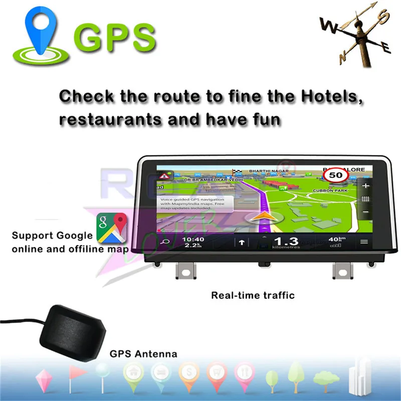 Perfect Roadlover Android 7.1 Car PC GPS Navigation For BMW 3 (F30 F31 F34 F35 F80) 2011- For BMW 4 F32 F33 F36 F84 (2013- Player NO DVD 11