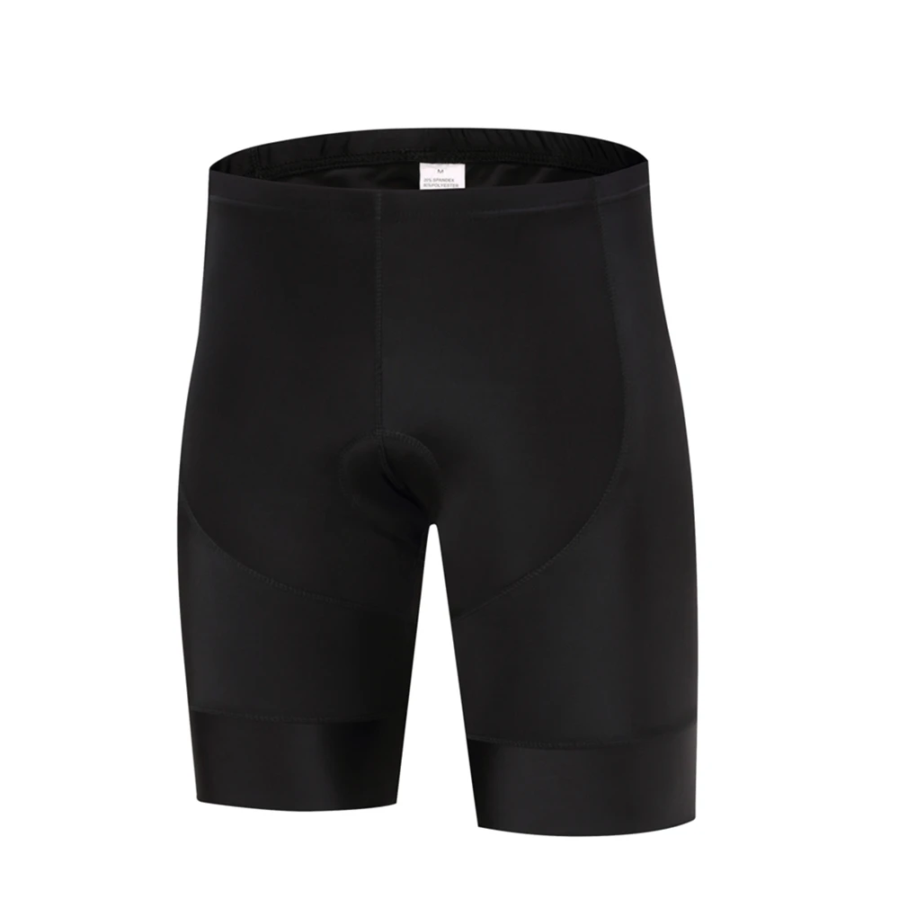 Черный высокого качества Велоспорт велотрусы MTB велосипед с коротким наборы для ухода за кожей Шорты велосипедные шлемы с летом Coolmax 12D гель площадку Италии кремния лента - Цвет: shorts