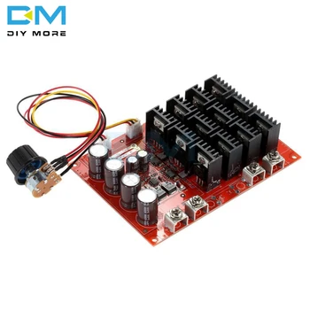

DC 10-50V 60A Motor Speed Control Controller Module PWM HHO RC Control 3000W MAX With Box Case Shell Kit Electronic Kit