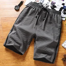 Летние шорты мужские модные брендовые воздухопроницаемые пляжные шорты мужские шорты удобные большие размеры крутые мужские шорты