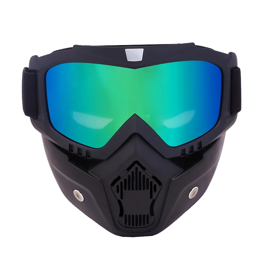 Горячая распродажа! велосипедная маска для лица Спорт на открытом воздухе сноуборд лыжные очки непромокаемая лицевая маска для велосипеда мотокросса очки рот фильтр - Цвет: S011