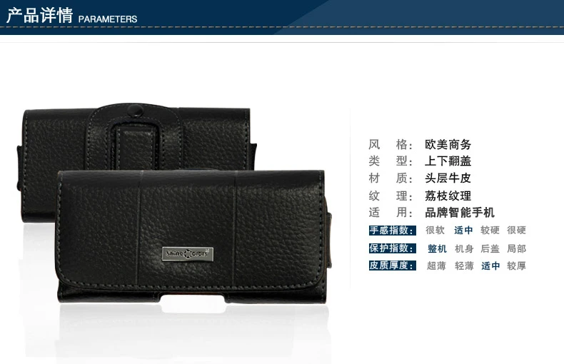 case iphone 6 Retro Genuine Leather Waist Belt Clip Pouch Cover For Samsung Galaxy Note 8 9 Case for iPhoneXS Max 6s 7 Plus 8 XR S9 Phone Bag case for iphone 8