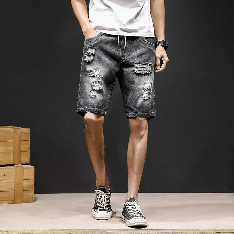 ripped jean shorts for guys