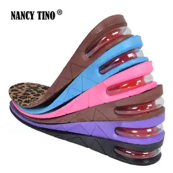 NANCY TINO унисекс стелс Регулируемый Увеличение Стельки для Для мужчин женская обувь Pad увеличивающие рост стельки воздушной подушке колодки