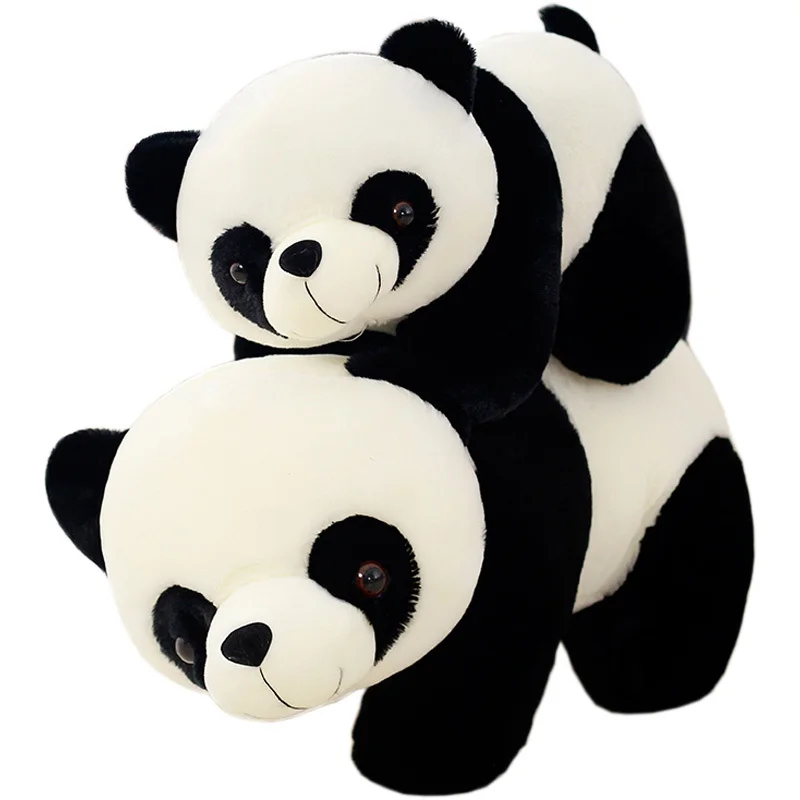 Огромный размер Милая большая гигантская панда Медведь плюшевая игрушка мягкие животные Кукла мультфильм прелестные куклы девушки подарки Knuffels