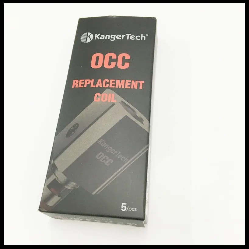 100% оригинал Kanger Subtank OCC Вертикальная катушка японский хлопок 0 5/1 2/ом органический