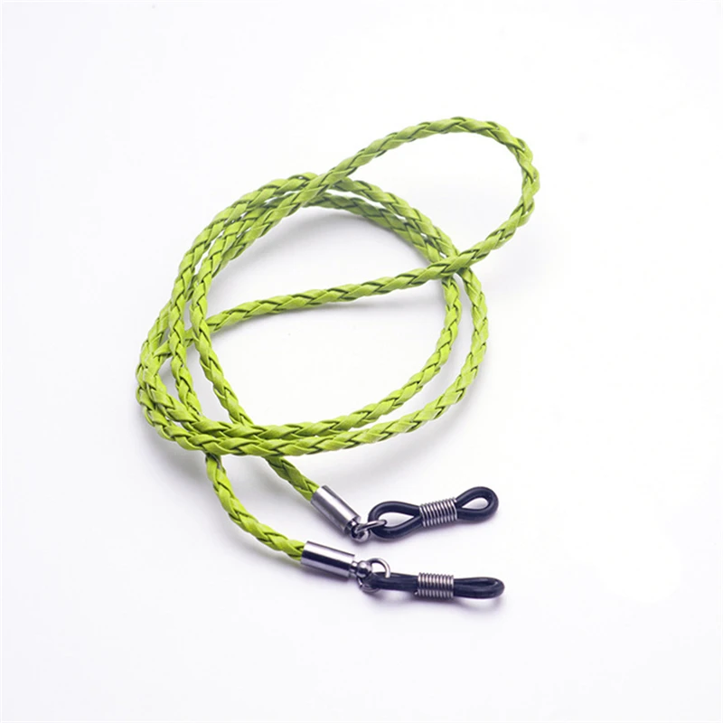 Glasses Chain Artificial Leather Qoven Rope Women and Men Lanyard Strap Necklace Sunglasses Accessories
