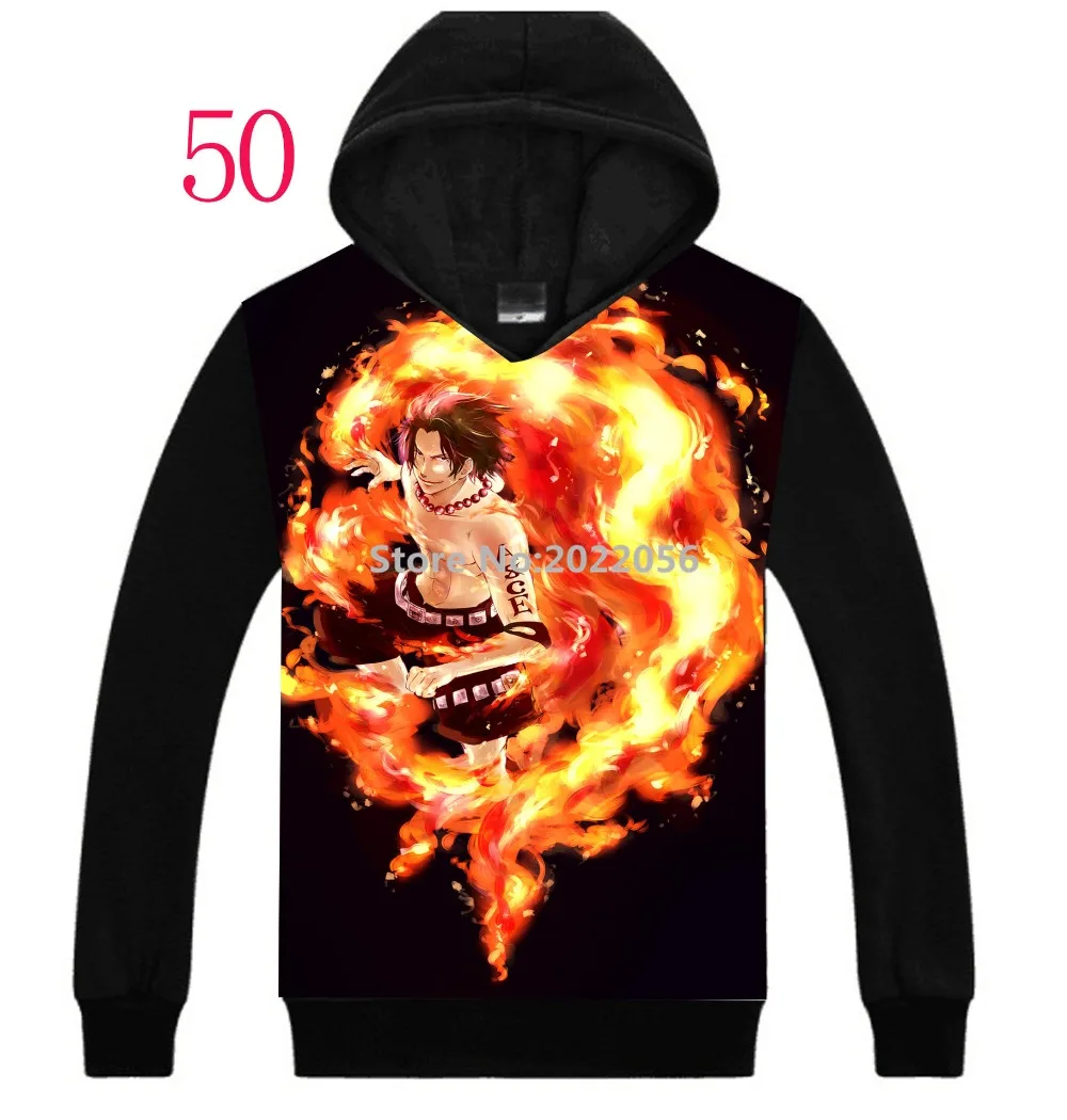 Free Shipping NEW Anime Manga One Piece Hoodie Cosplay Sweatshirt Hoodies 50-in Hoodies 