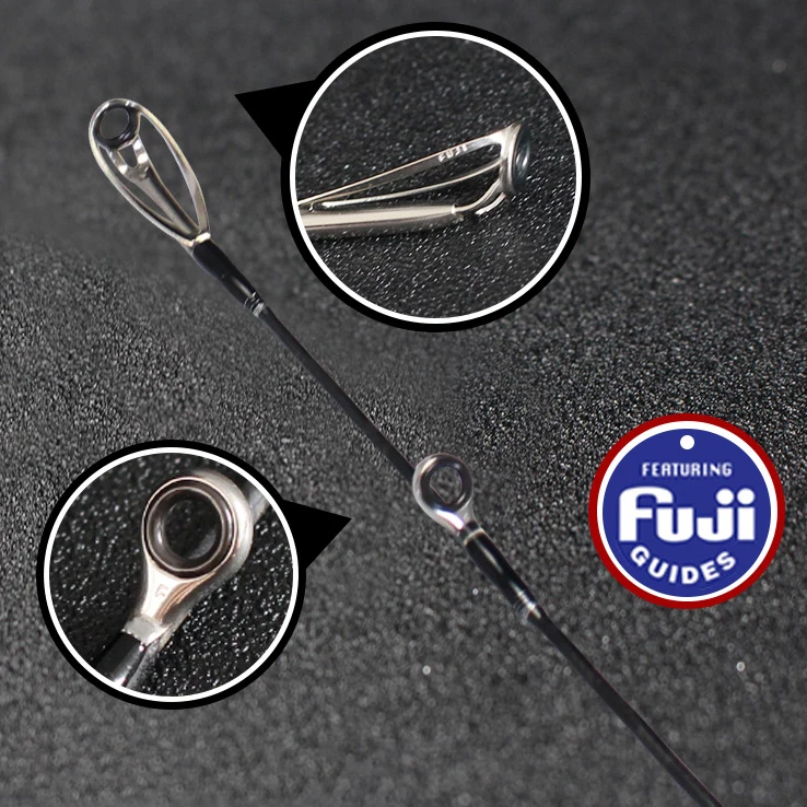 Spinpoler полный Fuji Запчасти 1 98 м медленное закачание штанги светильник кастинговые