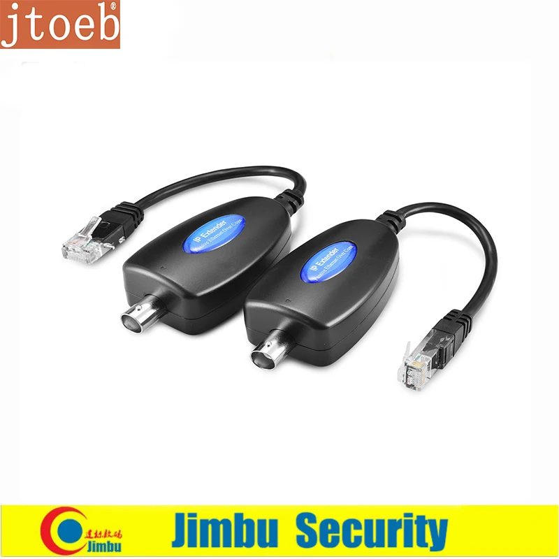 Jtoeb 1 CH Passive IP Extender over Coax Transmit IP Camera signal over