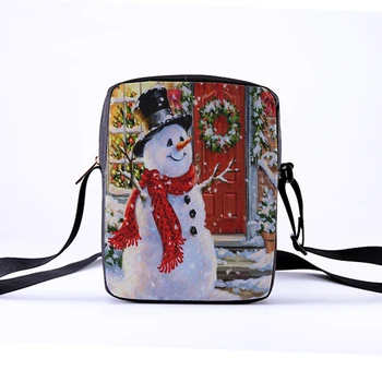 

Customized ladies Messenger bag shoulder bag Christmas print children casual ladies Messenger bag shoulder bag Christmas gift