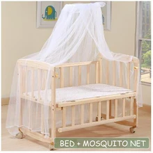 Деревянная детская колыбель Колыбель колыбель кровать спальное место портативный Детский S/L Тип