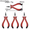 Jewelry Beading Pliers Mini Round Nose Precision 135*60mm Long Nose Plier Press tool Multi tool Forceps Repair Hand Tools ► Photo 1/5