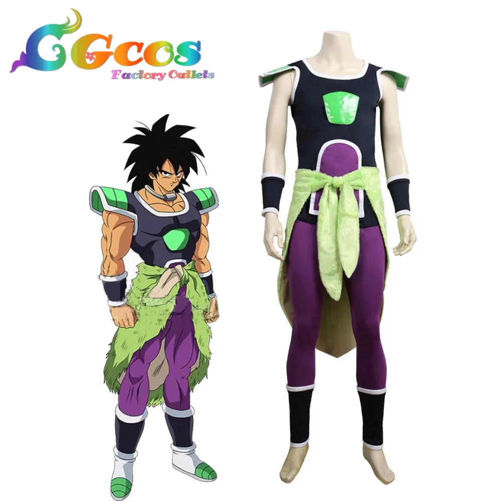 CGCOS косплей костюм Dragon Ball Super: Broly аниме Униформа Хэллоуин Аниме игра