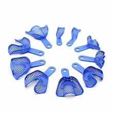 FiXangRo 10 Pieces / lot,Dental Materials Plastic Impression Trays ,models can be selected.