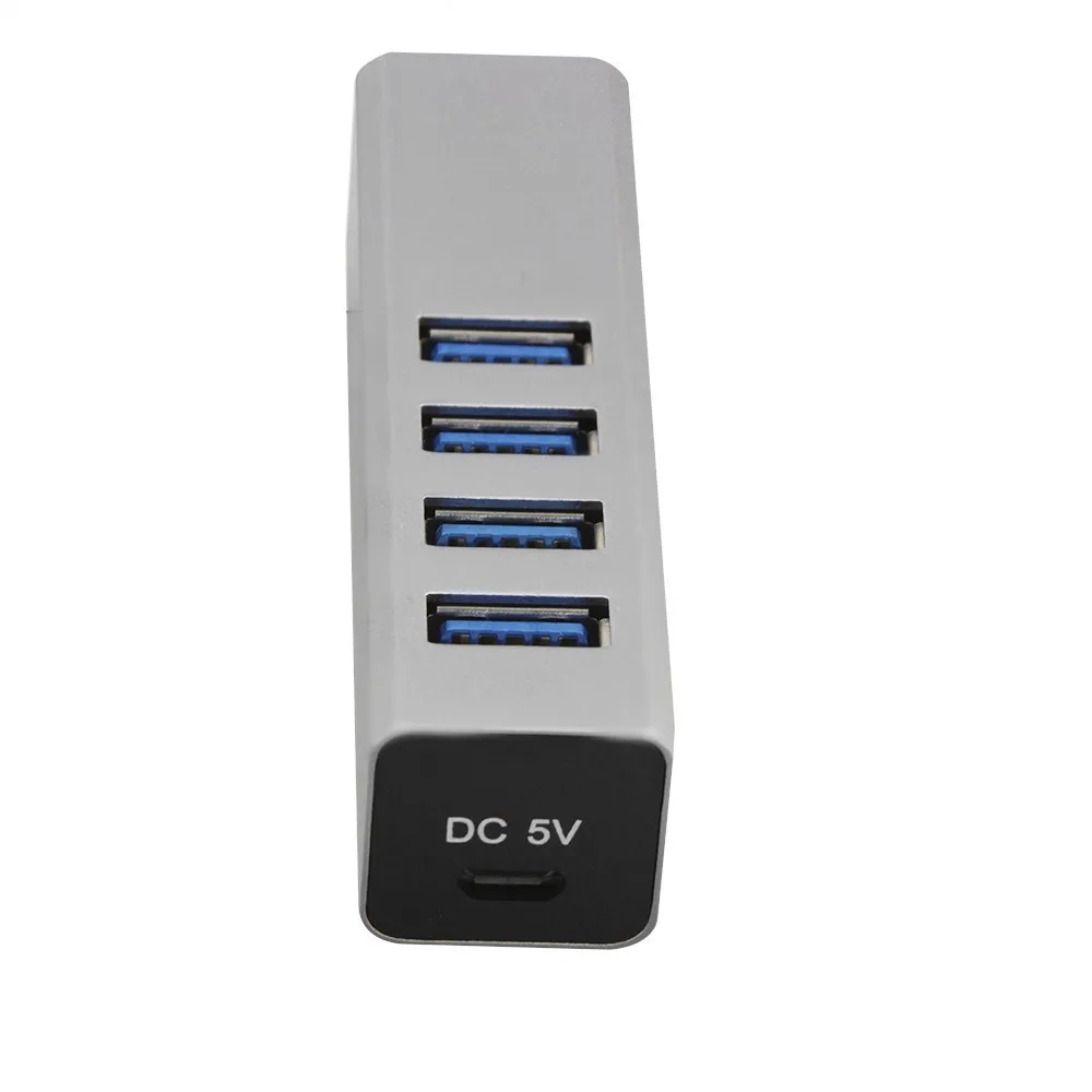 Type C Hub 3.0 USB 4 Ports OTG USB Splitter With Power Interface Super Speed Multi Adapter For PC Laptop Computer Accessoriess